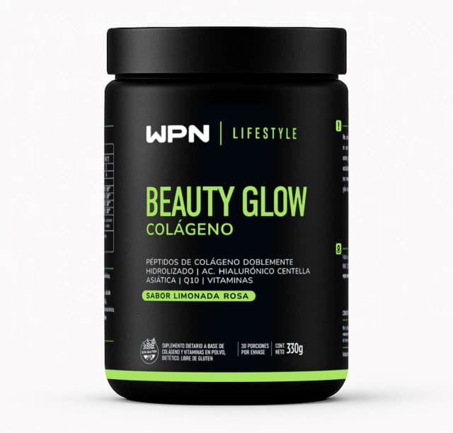 COLAGENO BEAUTY GLOW sabor limonada rosa