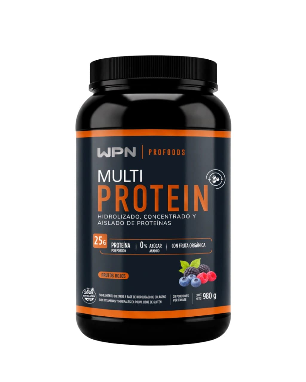 MULTI PROTEIN hidrolizado concentrado y aislado sin azucar