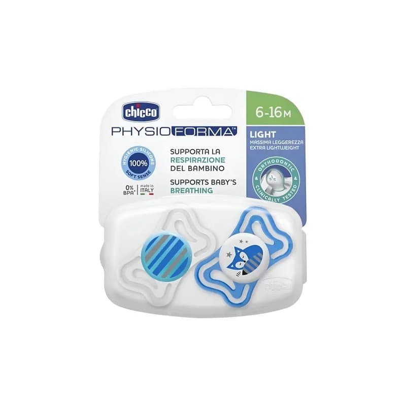 CHUPETE PHYSIO LIGHT DECO NENE +16m x2