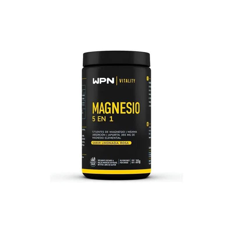 MAGNESIO 5 EN 1 sabor limonada rosa