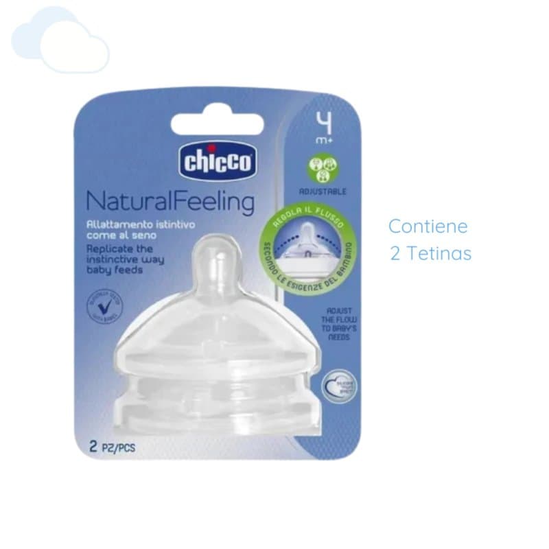TETINA CHICCO FLUJO NORMAL x2 (4m+)